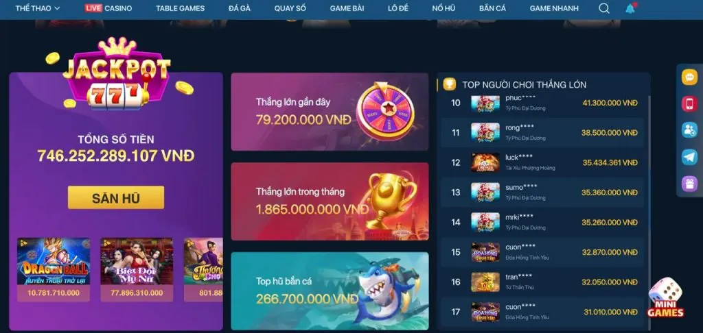Video slot B52club